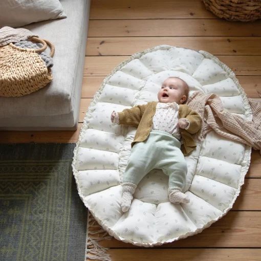 3-i-1 babynest, sophora leaves