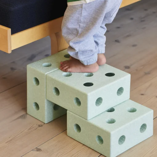 3-i-1 Gåvogn, ocean mint/forest green