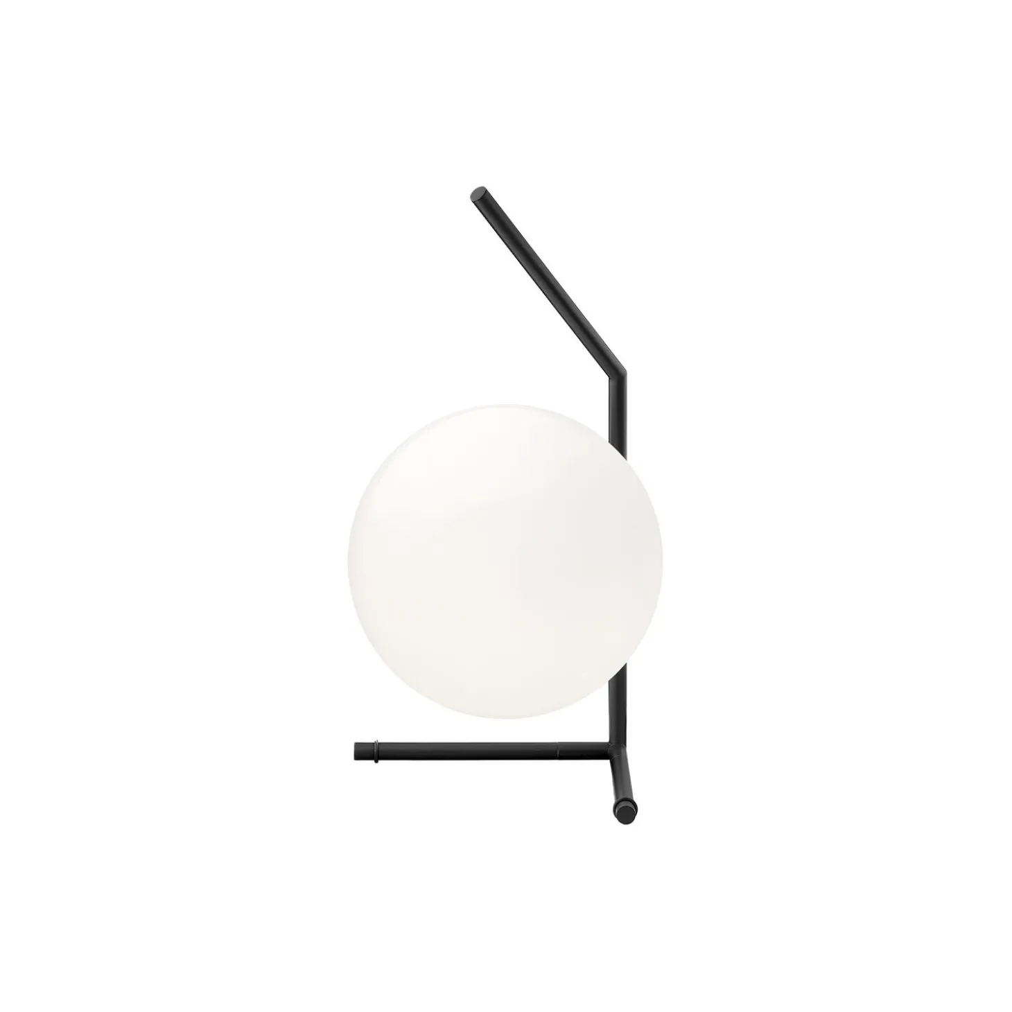 IC T1 Low bordlampe, sort