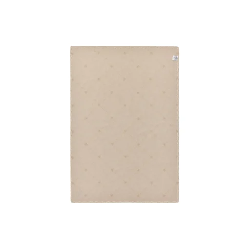 Icons Baby Signature Star Recycled Wool Throw, beige/white