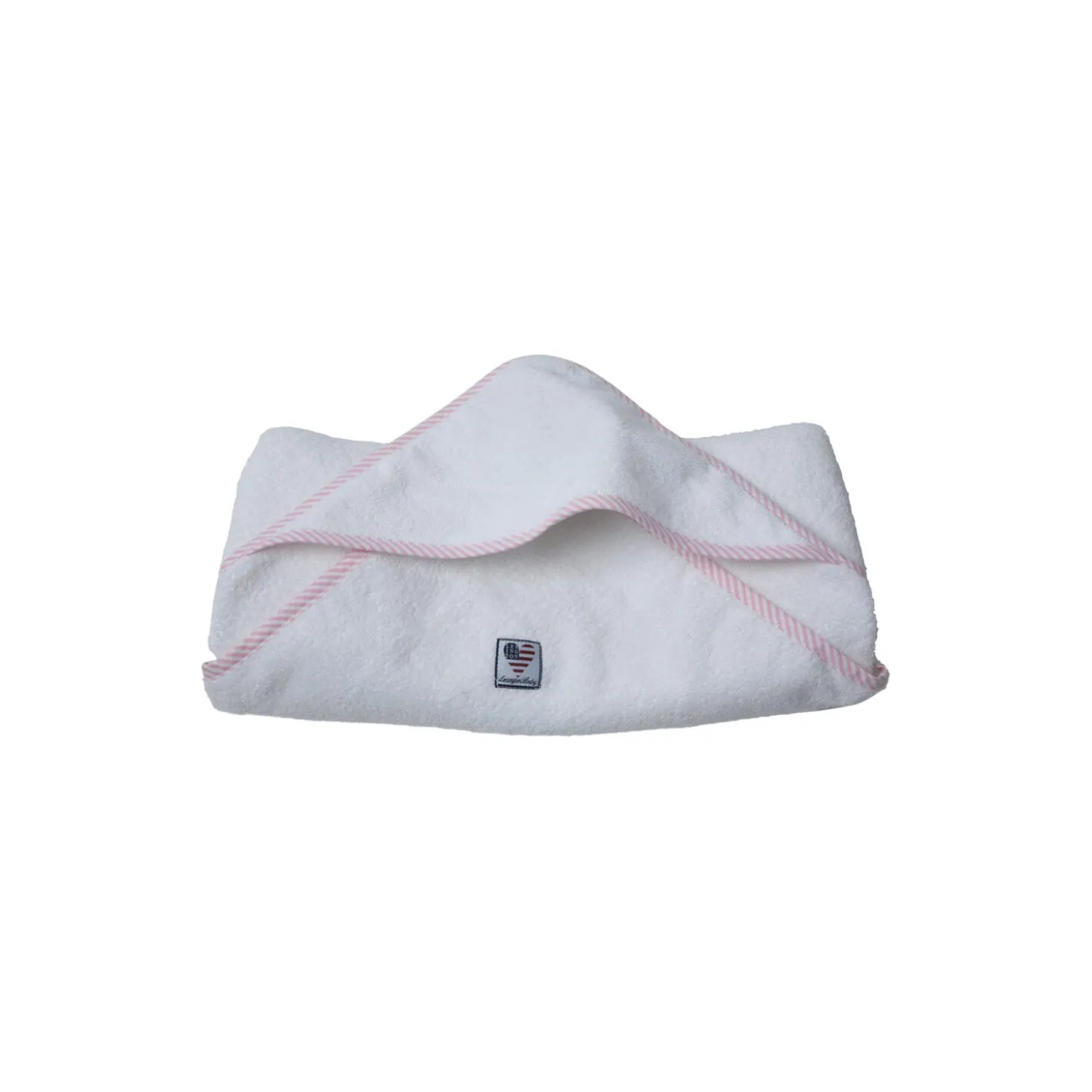 Icons Baby Terry Towel, white/pink