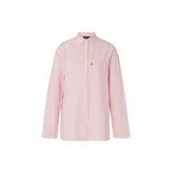 Icons Jennifer Organic Cotton Light Oxford Pajama, pink/white