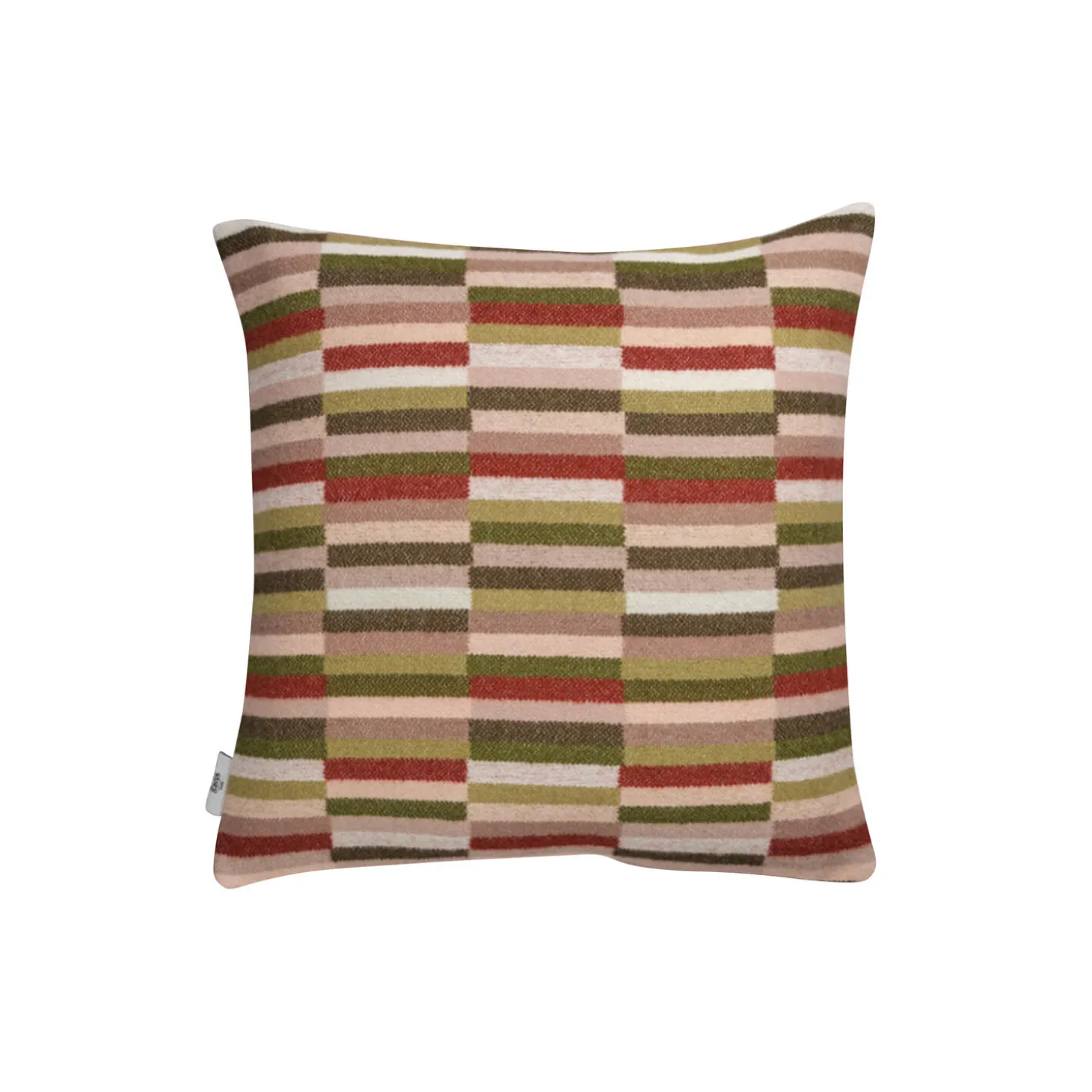 IDA Cushion, olive burgundy