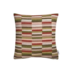 IDA Cushion, olive burgundy
