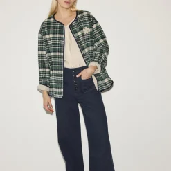 IHJOHANNA Jacket, pineneedle check