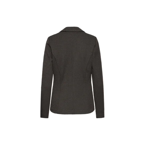 IHKATE Blazer, black brown herringbone