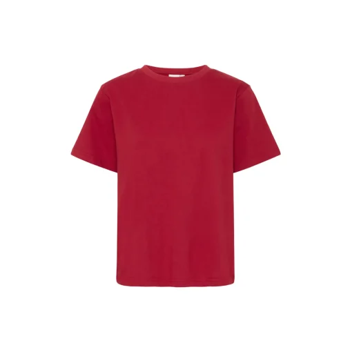 IHPALMER SS T-shirt, red dahlia