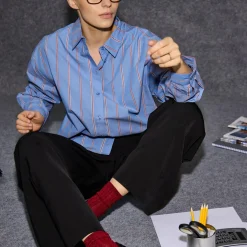 IHSADIA Shirt, blue yonder stripe