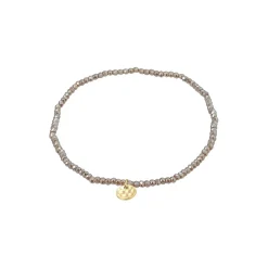 INDIE armbånd, metal grey