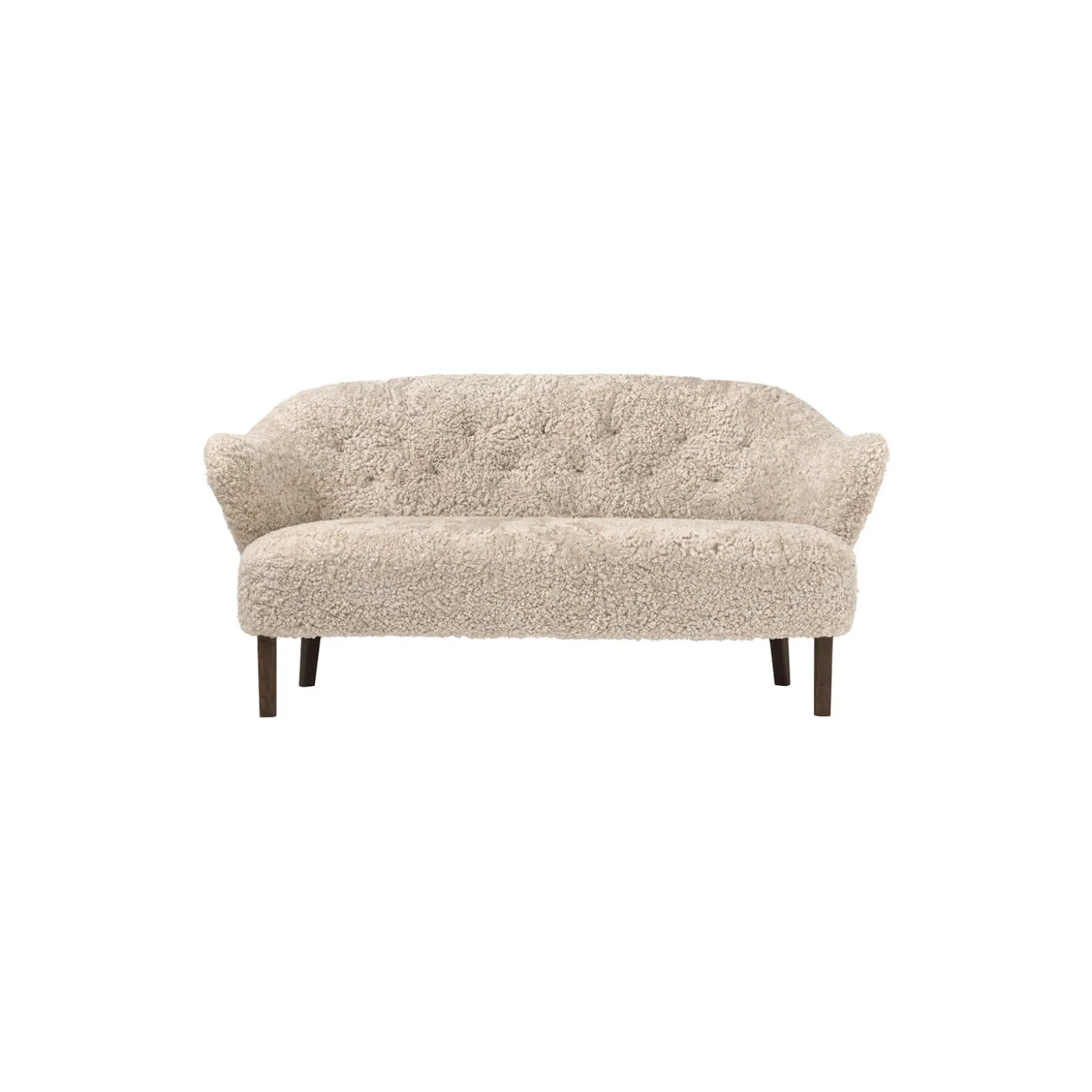 Ingeborg Sofa, dark stained oak/moonlight