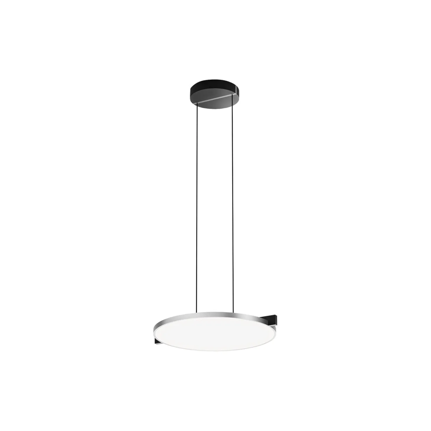 INLAY S3 DISC pendel, matt black/satin silver