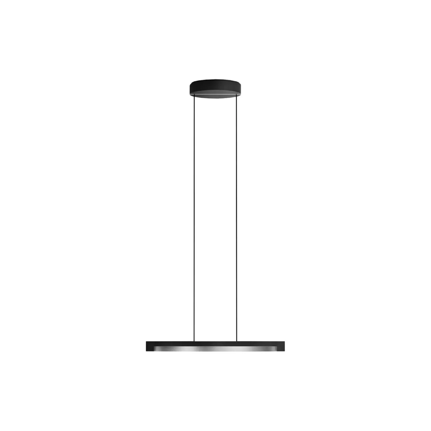 INLAY S3 DISC pendel, matt black/satin silver