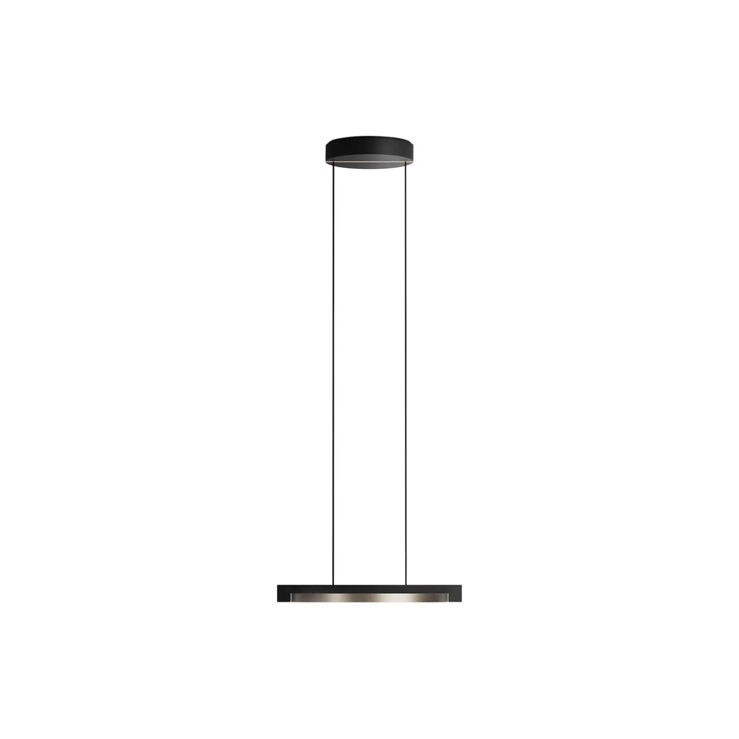 INLAY S2 DISC pendel, matt black/satin gold
