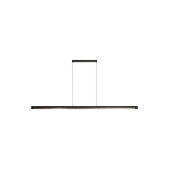 INLAY S1900 LINEAR pendel, matt black/satin gold