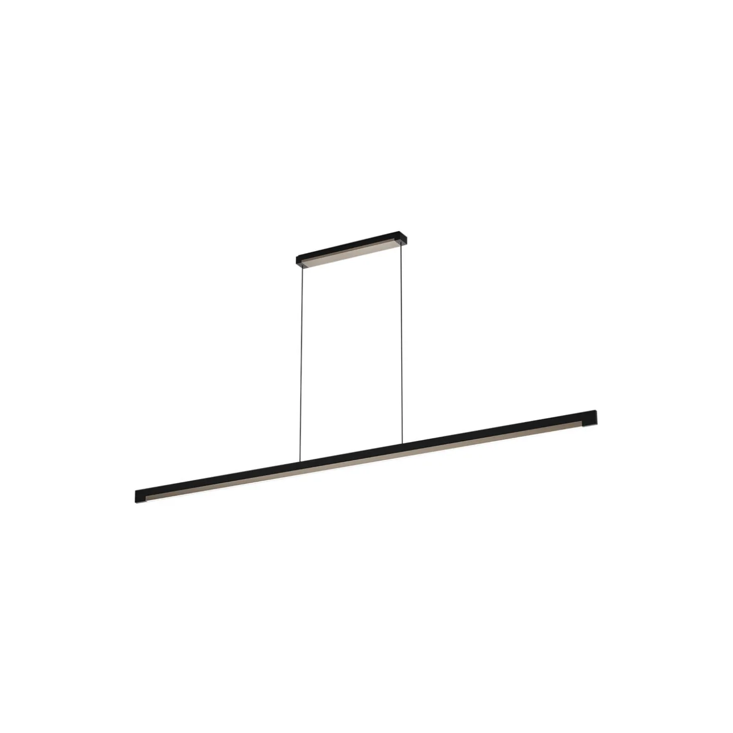 INLAY S1900 LINEAR pendel, matt black/satin gold