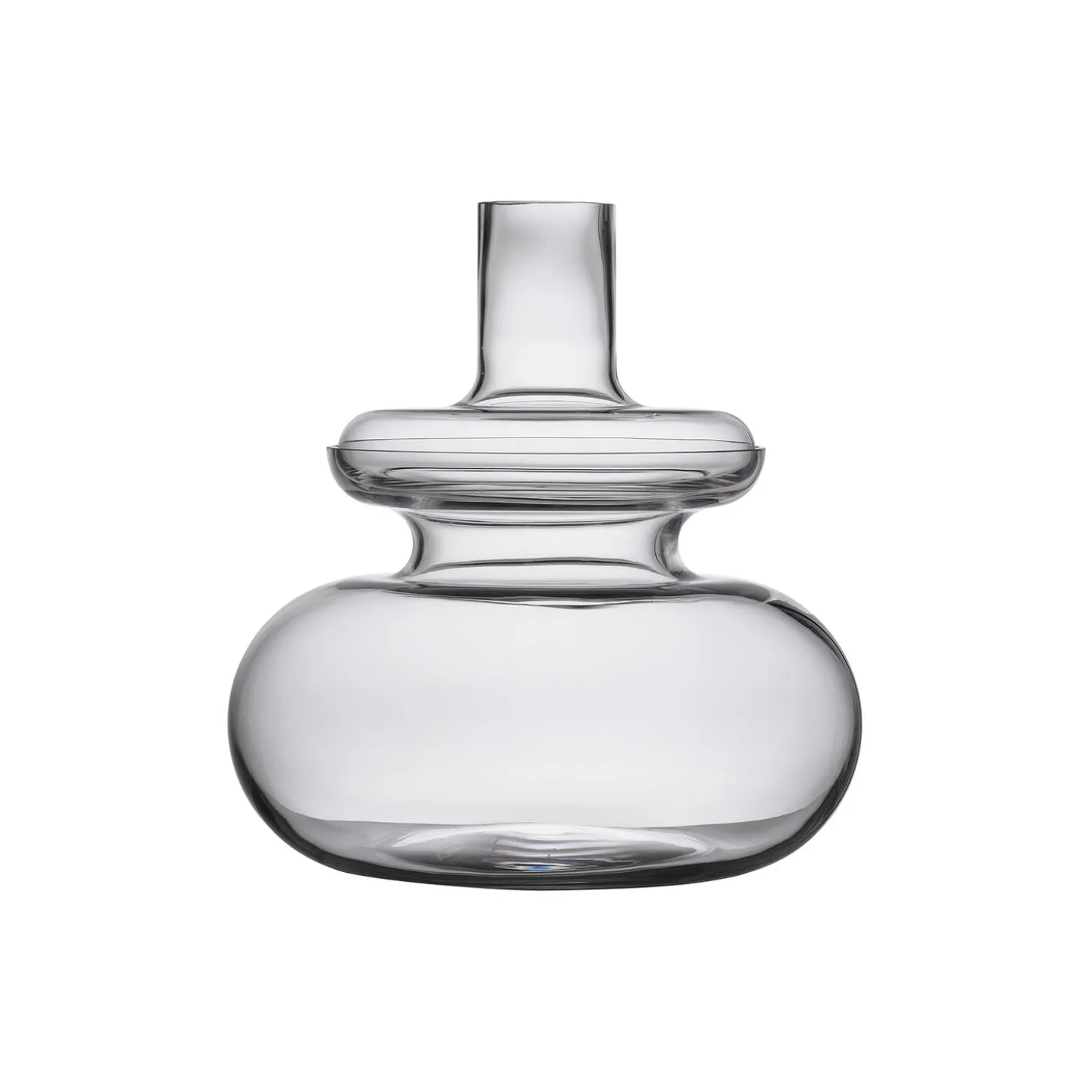 Inu vase, pure clear