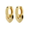 IOKASTE Chunky Hoops, gold plated
