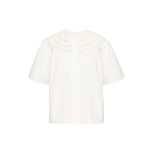 IR Brit SS Shirt, snow white