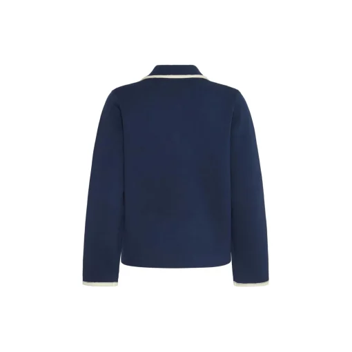 IRUMA Cardigan, maritime blue