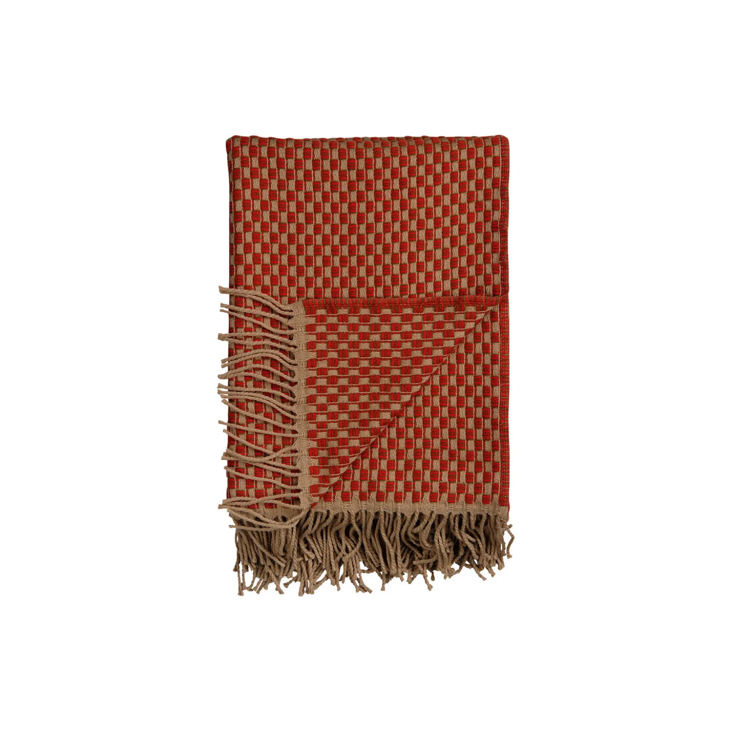 ISAK Throw, red sumac