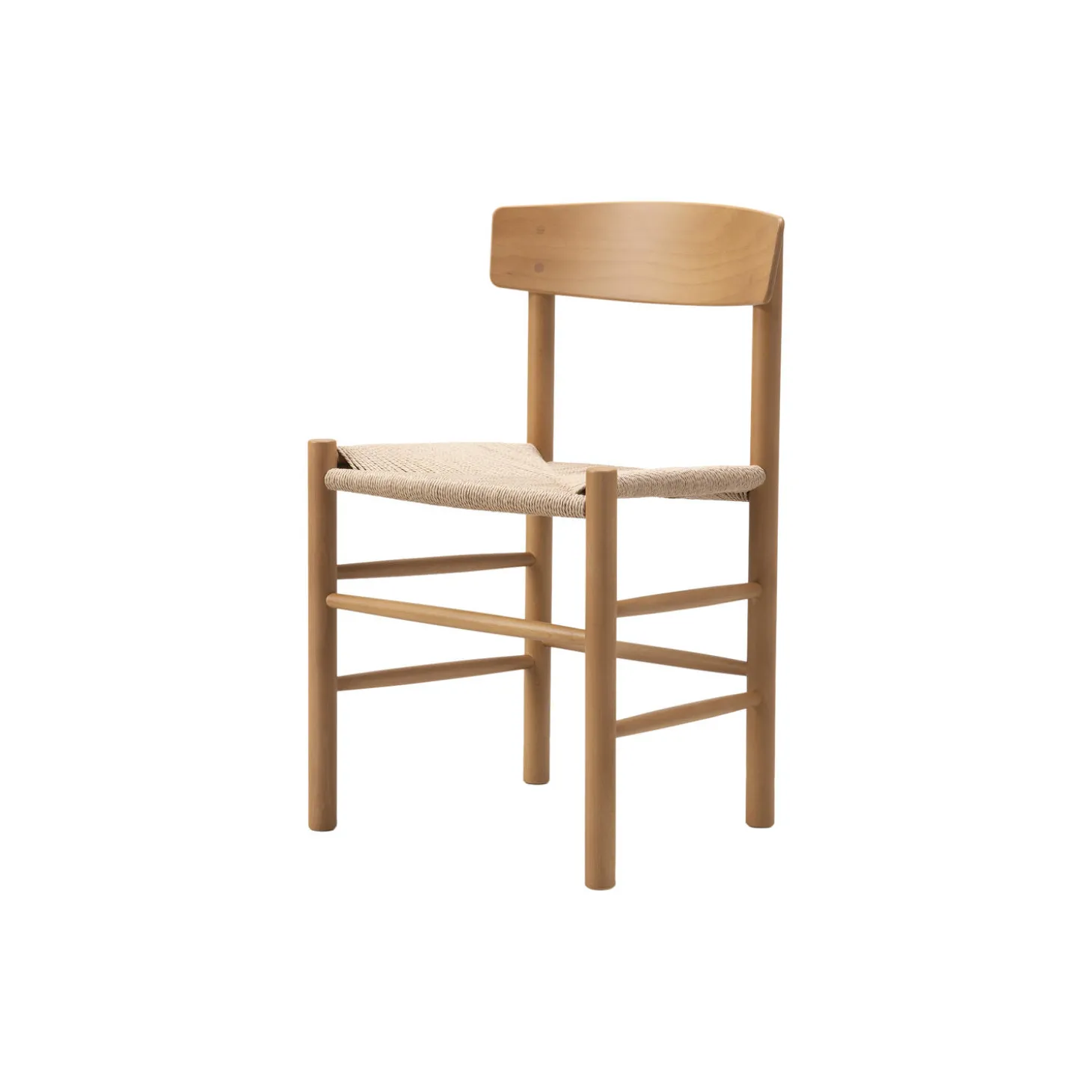 J39 Mogensen stol, vintage lacquered/natur