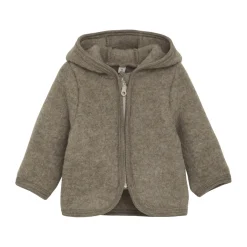 Jacket Ears Wool Fleece, savannah melange