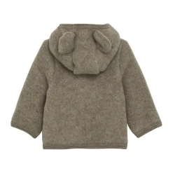 Jacket Ears Wool Fleece, savannah melange
