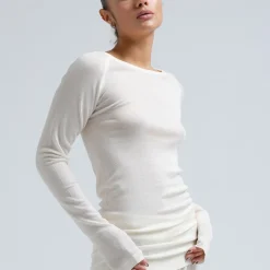 Jade Bluse, off-white