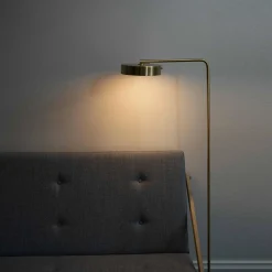 James Floor Lamp, brass