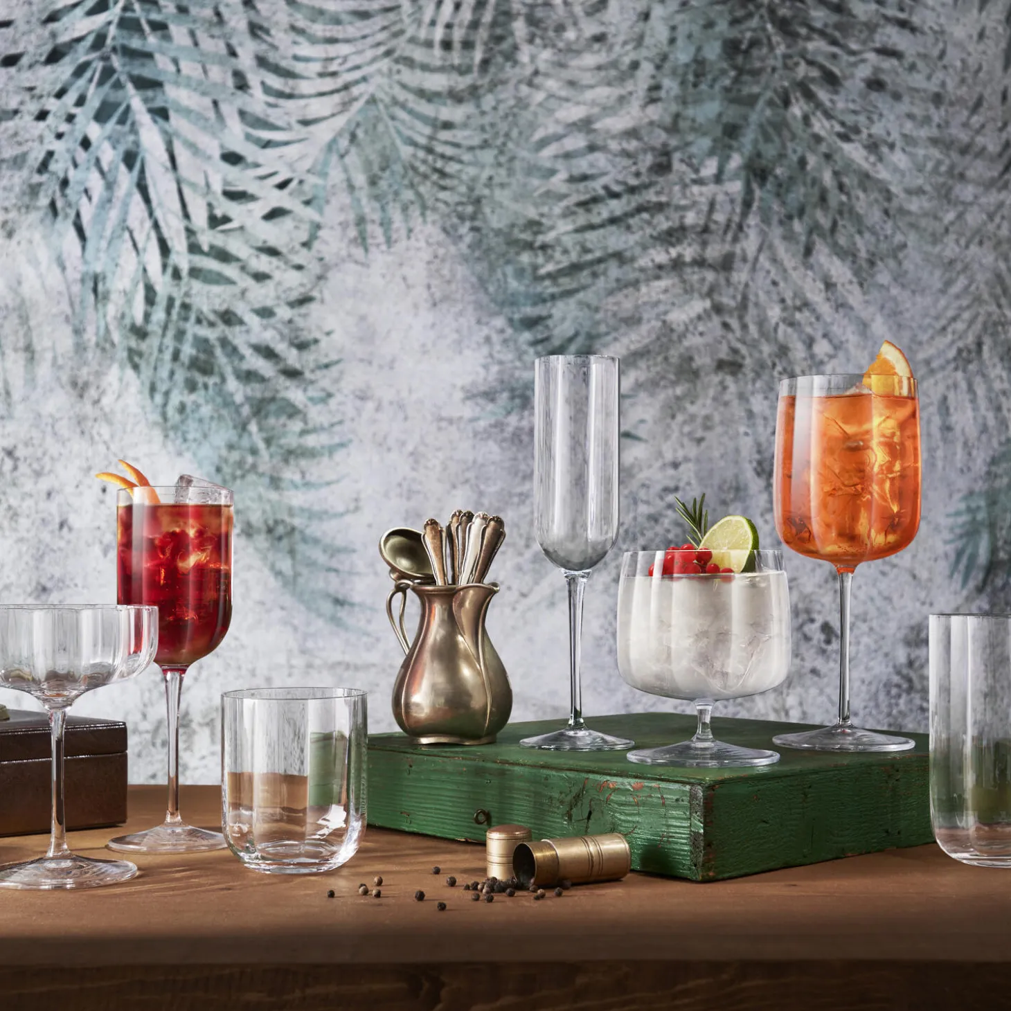 Jazz cocktailglas 4 stk.