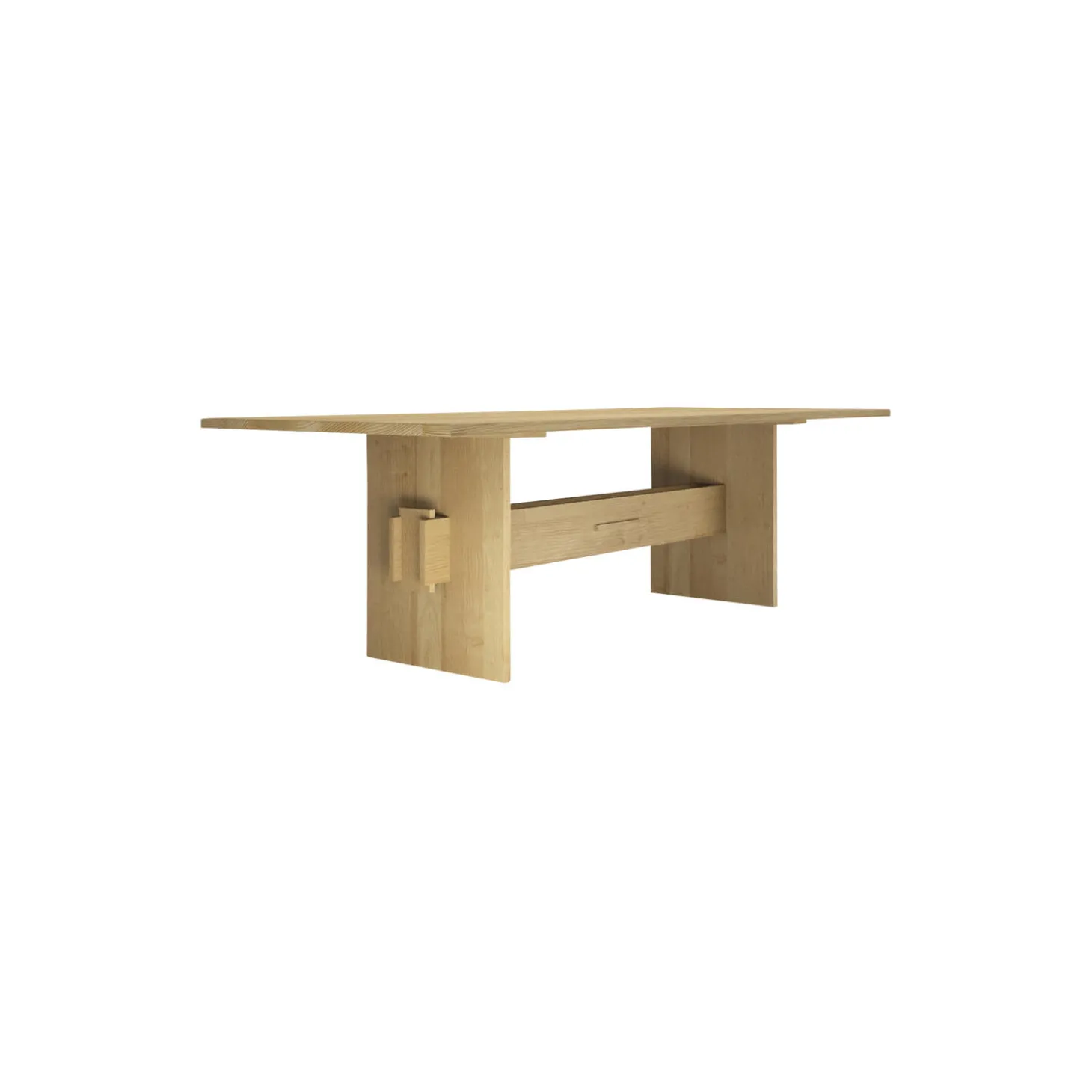 JEPPE UTZON TABLE #2, soap treated oak