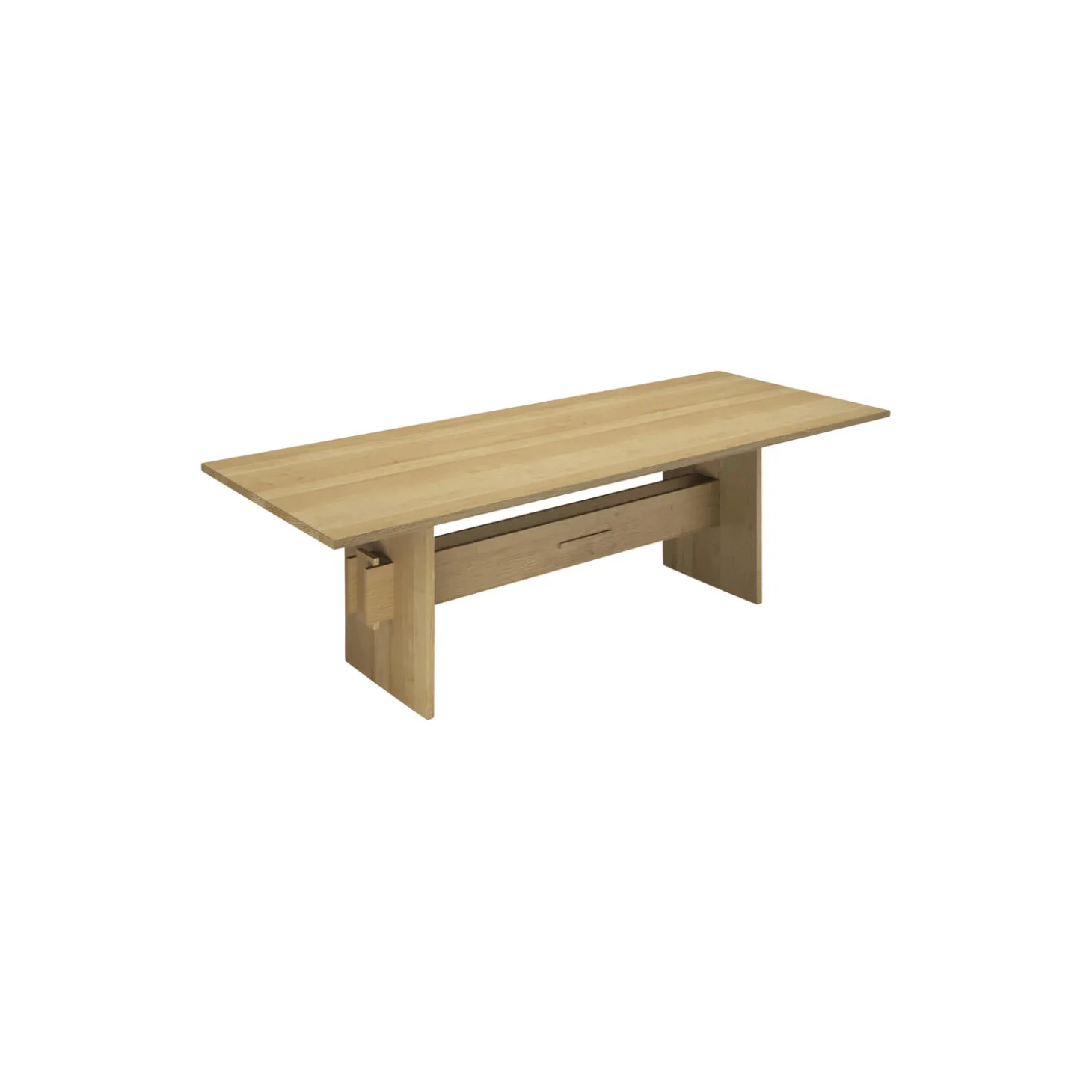 JEPPE UTZON TABLE #2, soap treated oak