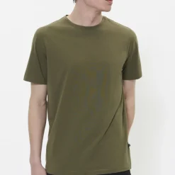 Jermalink T-shirt, olive night