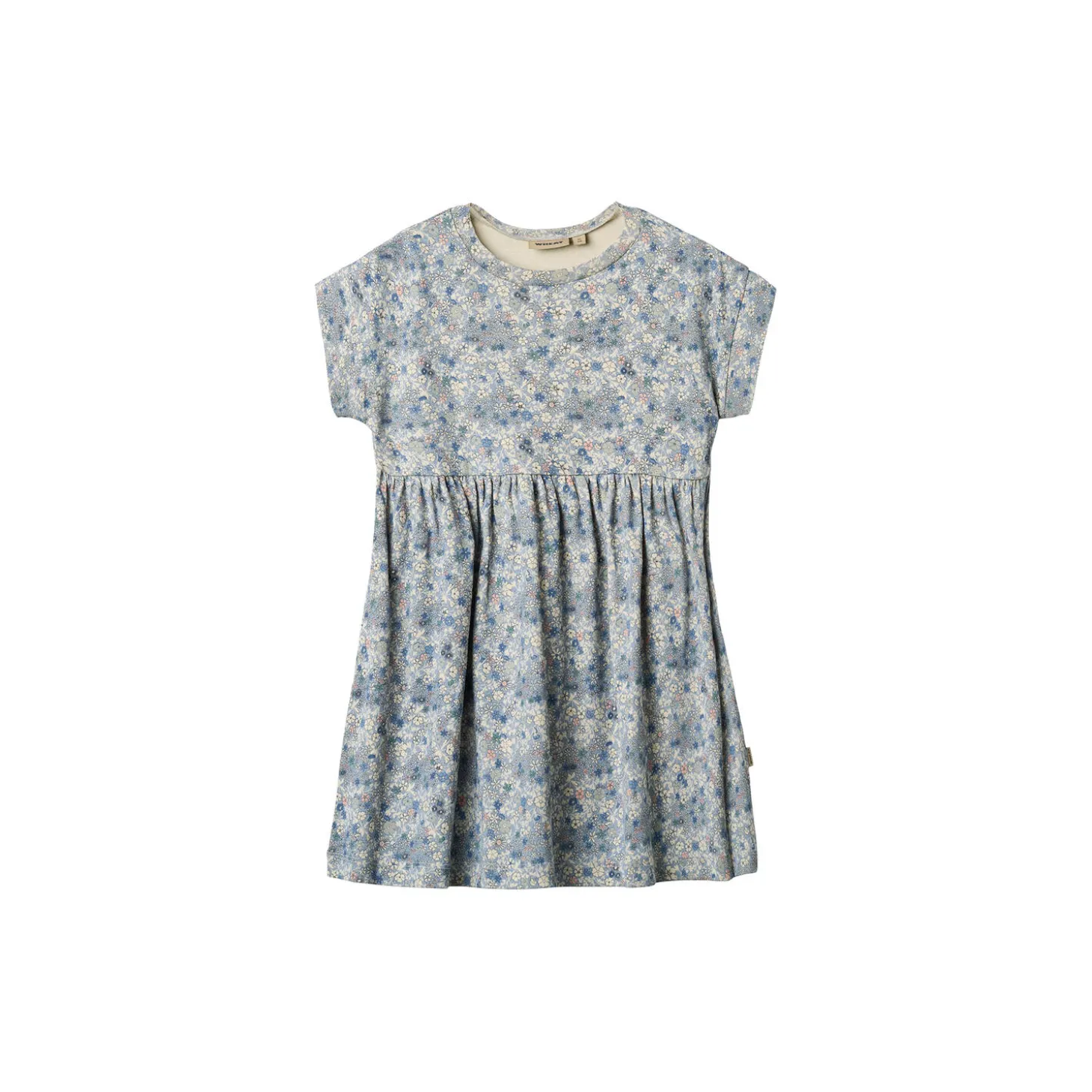 Jersey Dress Emilie, 9418 blue summer flowers