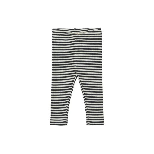 Jersey Leggings Jules, 9432 navy rib stripe