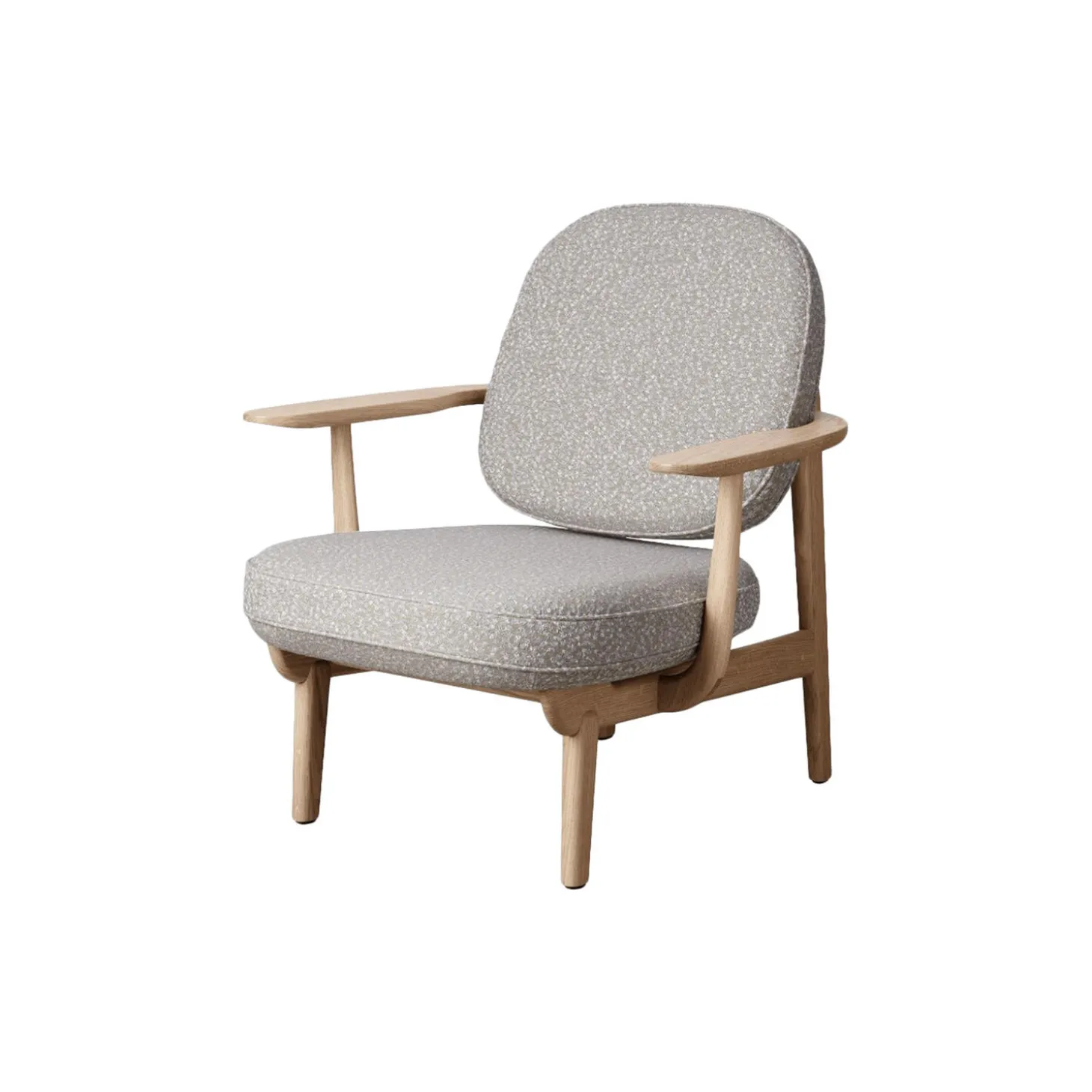 JH97™ loungestol, grå/beige/hvid