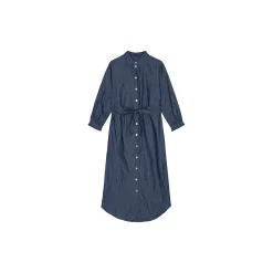 Joy Shirt Dress, blue denim
