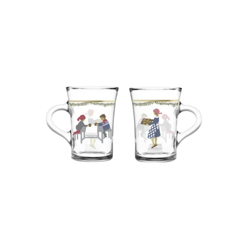 Jule hotdrink glas 2024, 2 stk.