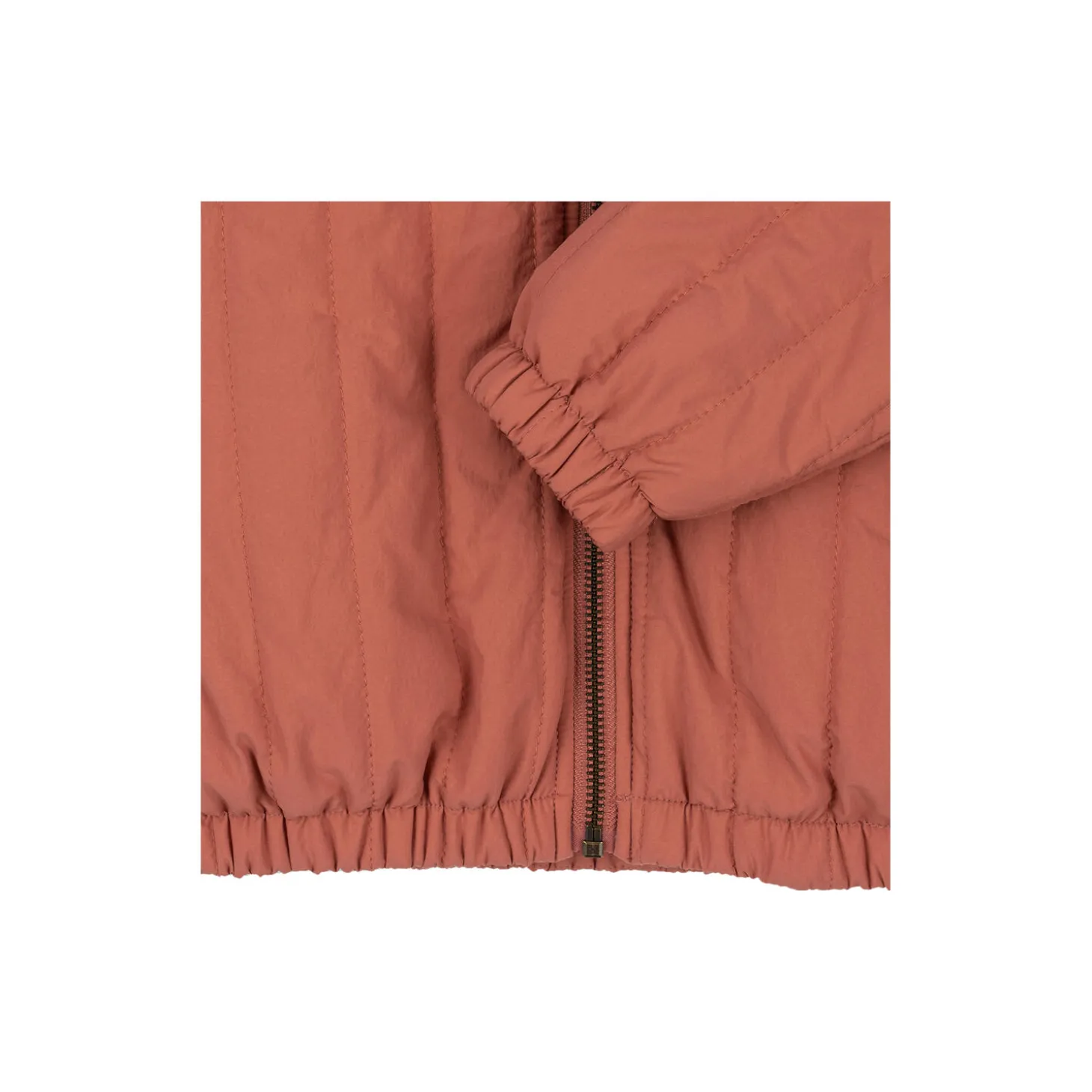 Juno Frill Bomber Jacket, canyon rose