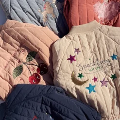 Juno Sequin Bomber Jacket, total eclipse