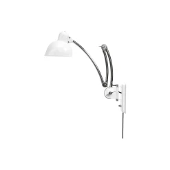 KAISER idell™ 6559-W væglampe, white/chrome