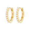 KALIA Hoops, gold plated