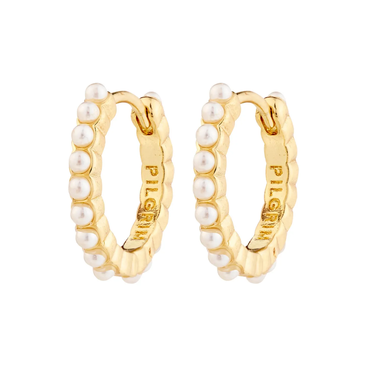 KALIA Hoops, gold plated