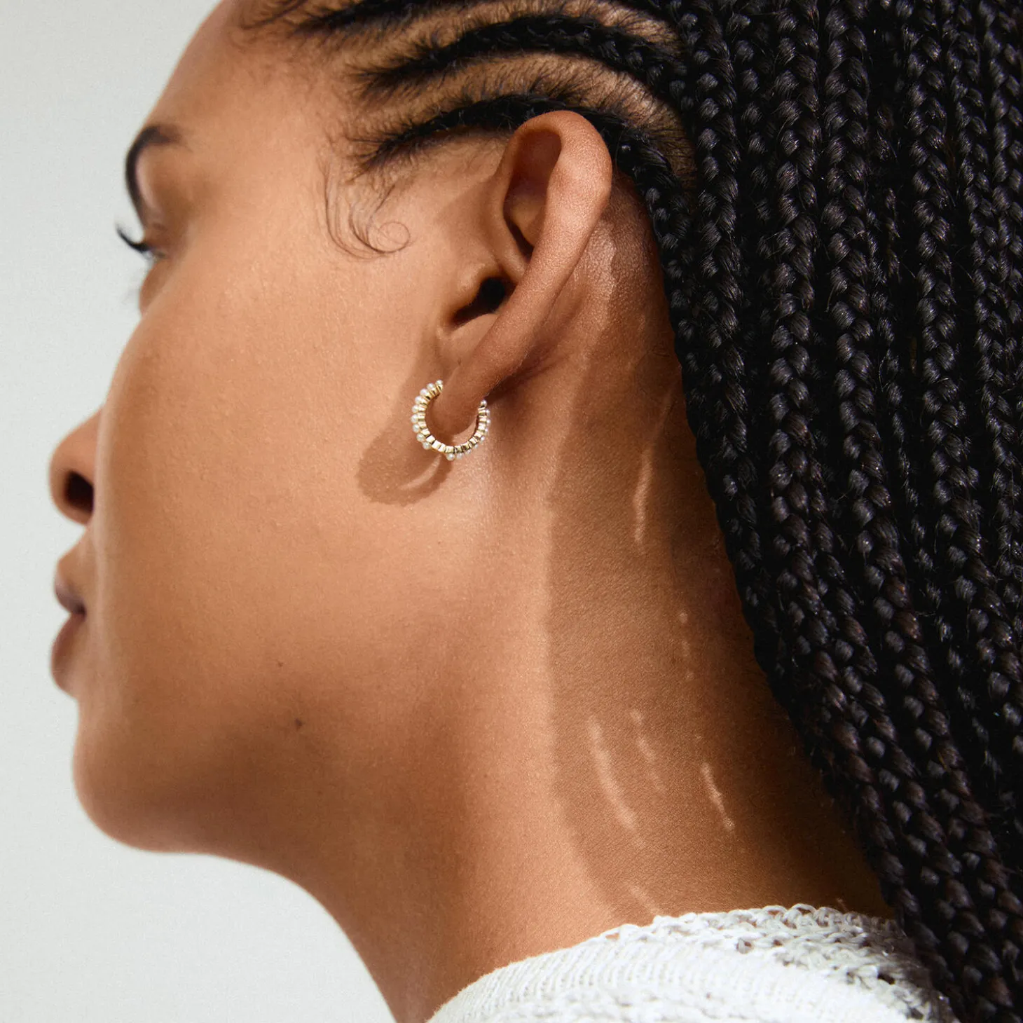 KALIA Hoops, gold plated