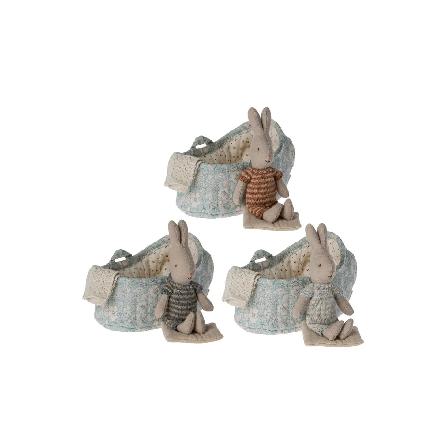 Kanin i babylift, blå