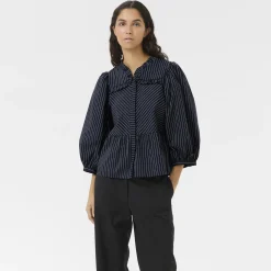 KBAmy Nette Blouse, inkwell stripe