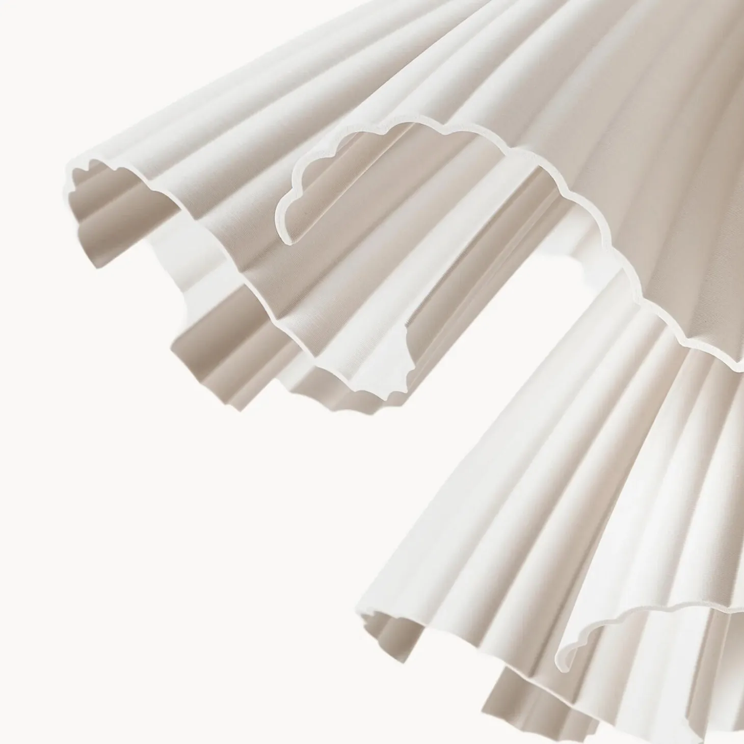 Keani 3D-printet pendel, beige