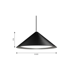 Keglen pendel, black