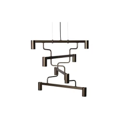 Kennedy Chandelier, bronze