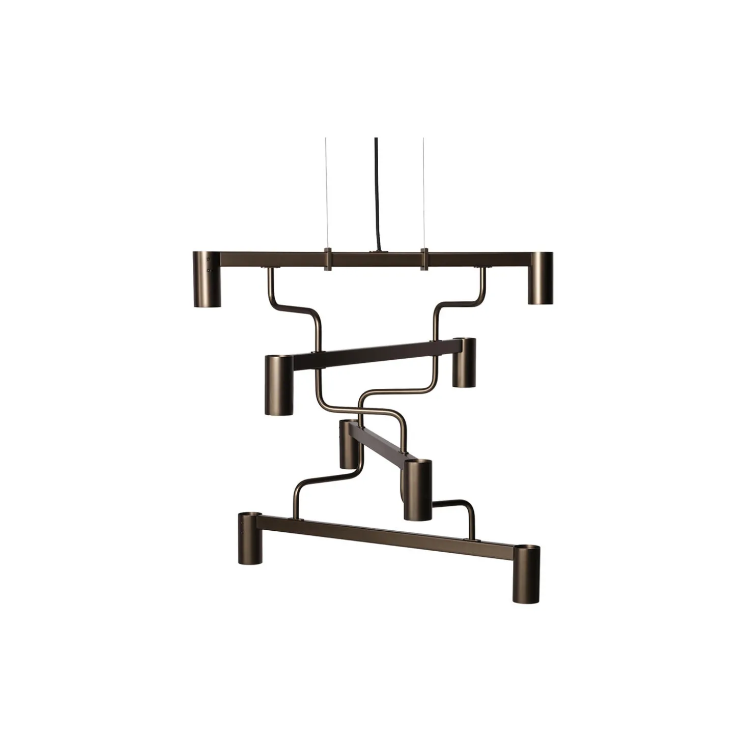 Kennedy Chandelier, bronze